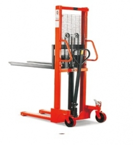 Transpalet manual cu catarg 1000kg - 1.6m