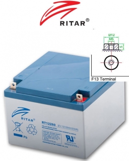 Acumulator tractiune Ritar 12V - 26Ah