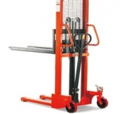 Transpalet manual cu catarg 1000kg - 1.6m